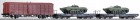 01592 Tillig Military train of East German army (NVA). Set #1